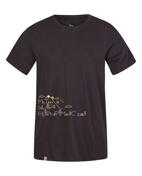 T-shirt Hannah Skatch Men, black bean