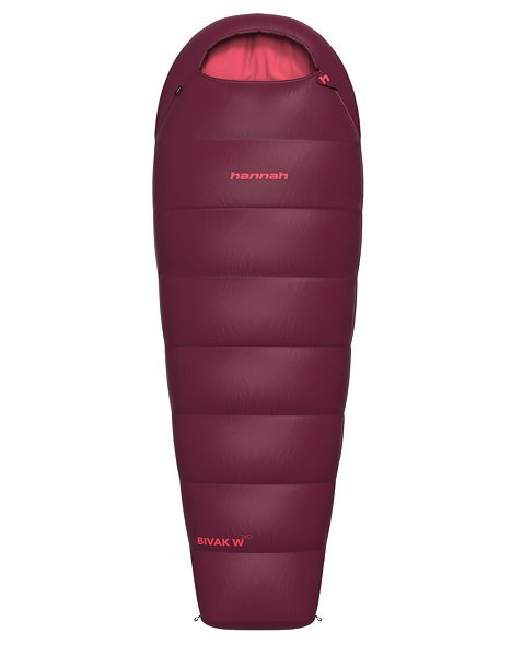 Dámský spací pytel HANNAH BIVAK W 240, rhododendron/poppy red II