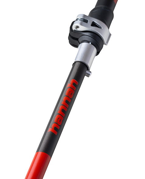 Trekové skladacie palice HANNAH CAMPING SPEED TRAIL FL Uni, anthracite/red