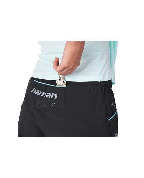 Dámske kraťasy HANNAH TAGI SHORTS, anthracite