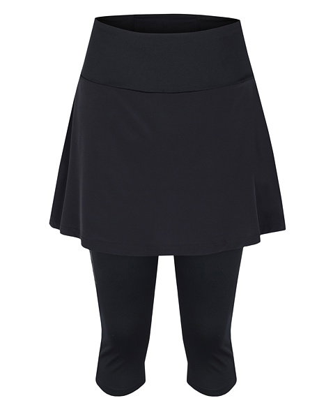 Dámska sukňa s nohavičkou HANNAH RELAY SKIRT, anthracite