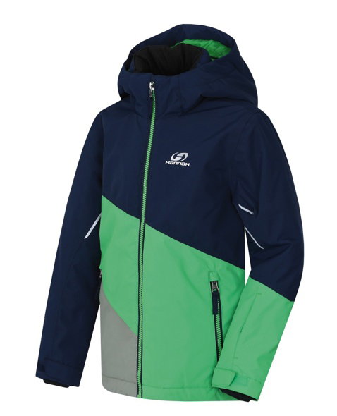 Dětská bunda HANNAH KIGALI JR, dress blues/classic green