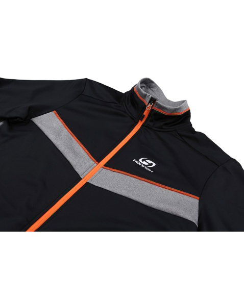 Pánská mikina HANNAH TREYVON, anthracite (orange)