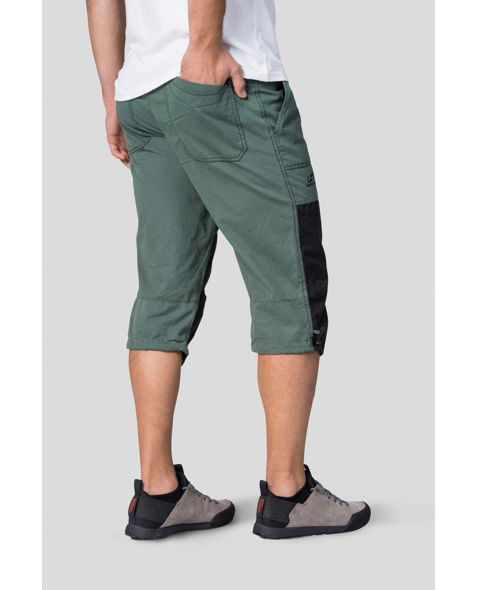 Pánské 3/4 Pánské kalhoty HANNAH HUG, dark forest/anthracite