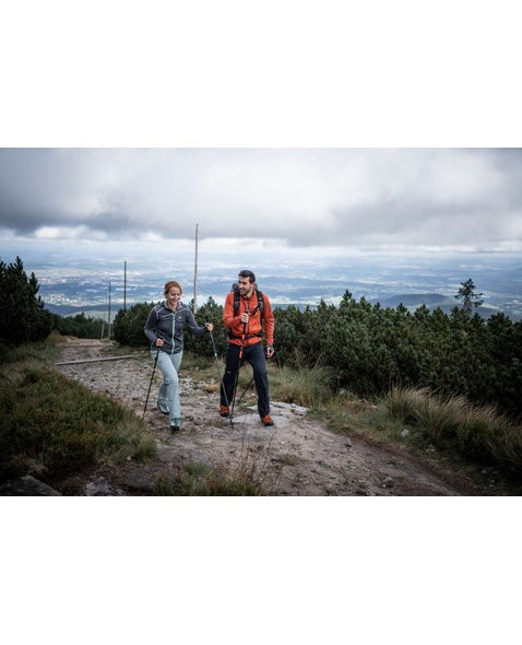 Pánská mikina HANNAH DEMARCO, burnt orange mel