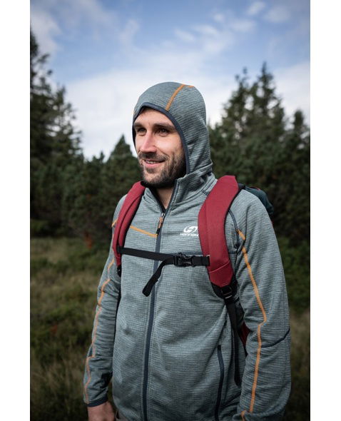 Pánská mikina HANNAH DERRON, dark forest mel