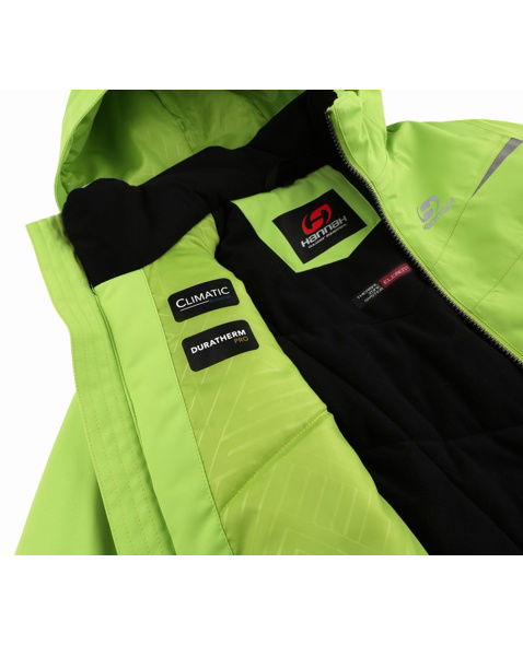 Dětská bunda HANNAH ROCCO JR, lime green/midnight navy