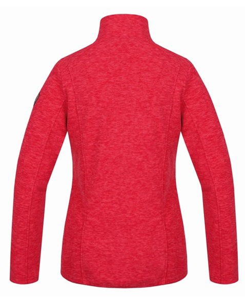 Dámská mikina HANNAH LIVELA, rouge red mel