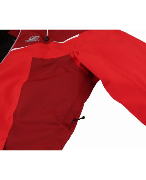 Dámska bunda HANNAH NEXA, high risk red/sun-dried tomato