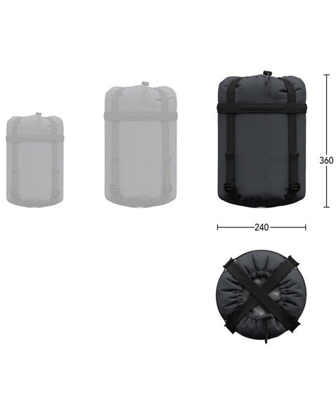 Spací pytel HANNAH RANGER 200, Anthracite