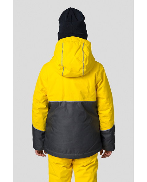 Dětská bunda HANNAH ANAKIN JR, vibrant yellow/dark g m II
