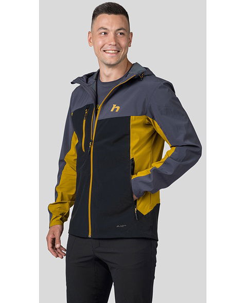 Pánská bunda HANNAH CARSTEN II, india ink/golden palm