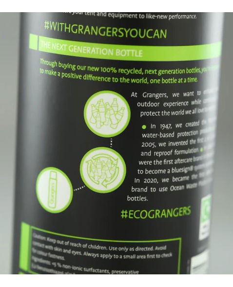 Čistící prostředek GRANGERS TENT + GEAR CLEANER 500ML