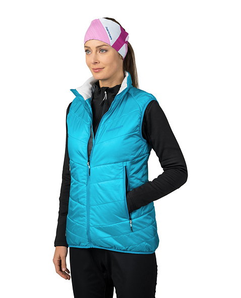Dámska vesta HANNAH MIRRA VEST, scuba blue