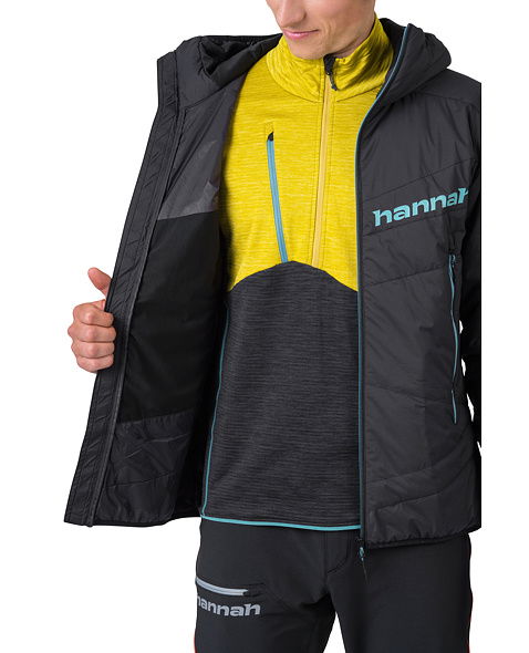 Bunda HANNAH GABBER HOODY Man, anthracite