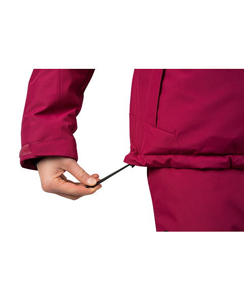 Dámská bunda HANNAH MAKY COL, poinsettia/anemone