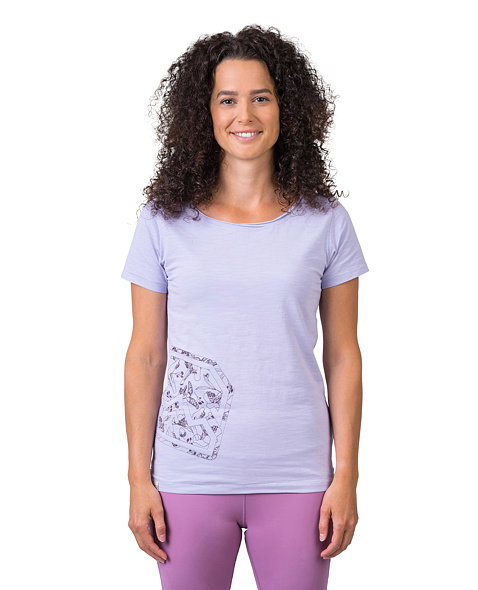 Dámske tričko HANNAH ZOEY II, Purple Heather