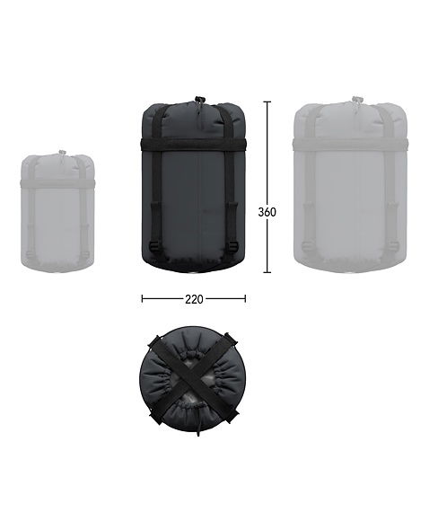 Spací pytel HANNAH CAMPING SHERPA 300 Uni