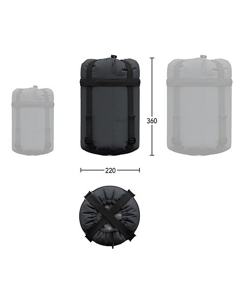 Spací vak HANNAH CAMPING SHERPA 300 Uni