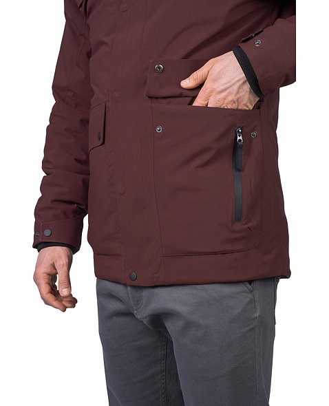 Jacket Hannah Northpole Men, rum raisin