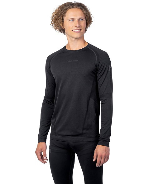 Pánské funkční termoprádlo HANNAH ACTIVE TS L/S, anthracite