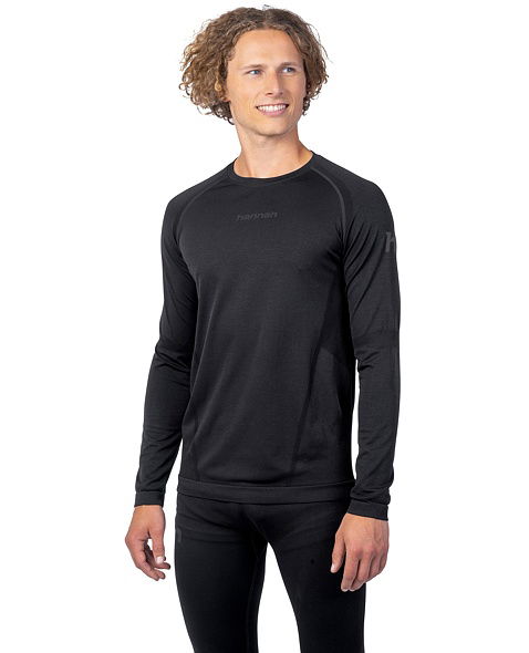 Base Layer Long Sleeve Hannah Active TS L/S Men, anthracite