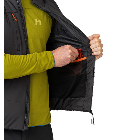 Pánska vesta HANNAH DEYN VEST, anthracite