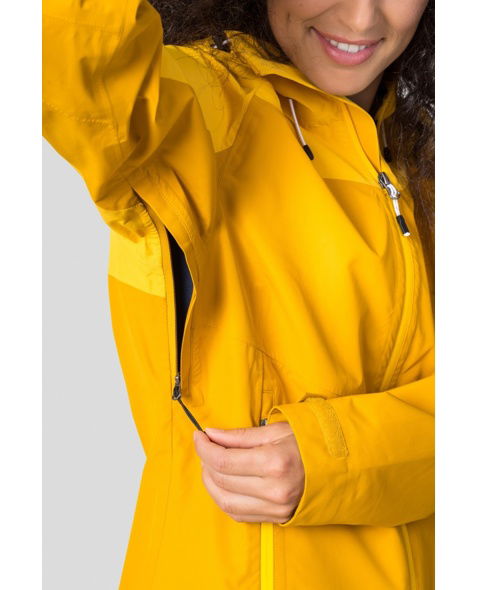 Dámská bunda HANNAH ABIGAIL, golden yellow/spectra yellow