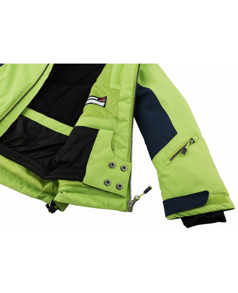 Dětská bunda HANNAH ROCCO JR, lime green/midnight navy