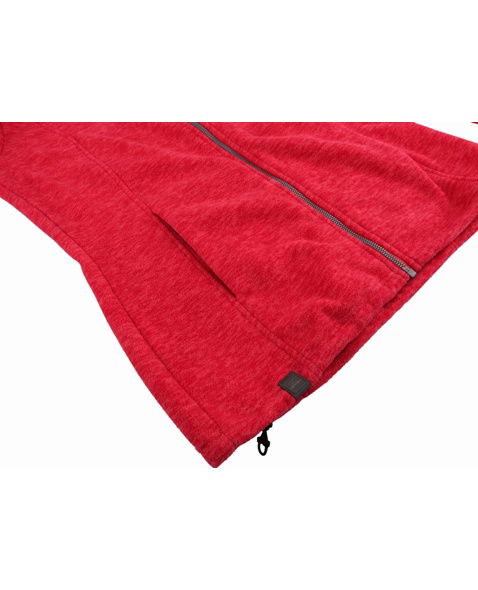 Dámská mikina HANNAH LIVELA, rouge red mel