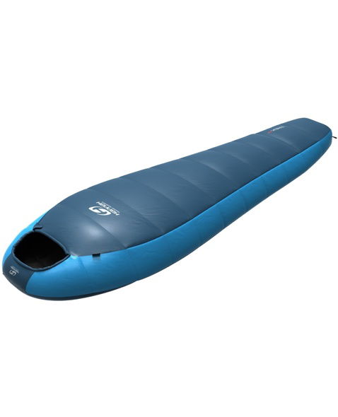 Sleeping bag HANNAH CAMPING TREK 200 Uni, moroccan blue/blue jewel