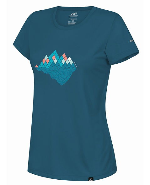 T-shirt - short-sleeve HANNAH COREY II Lady, Moroccan blue