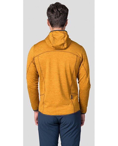 Pánská mikina HANNAH DAMAR HOODY, golden yellow mel