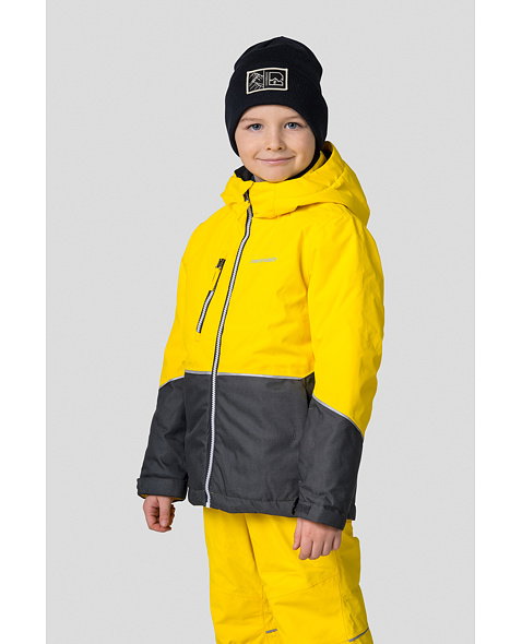 Dětská bunda HANNAH ANAKIN JR, vibrant yellow/dark g m II