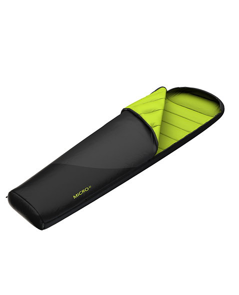 Sleeping bag HANNAH CAMPING MICRO 80 Uni, dark shadow/anthracite II