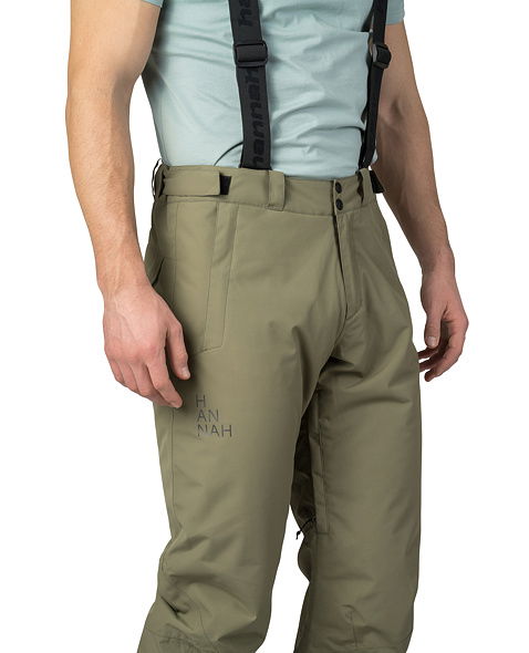 Pánské kalhoty HANNAH SLATER FD, burnt olive