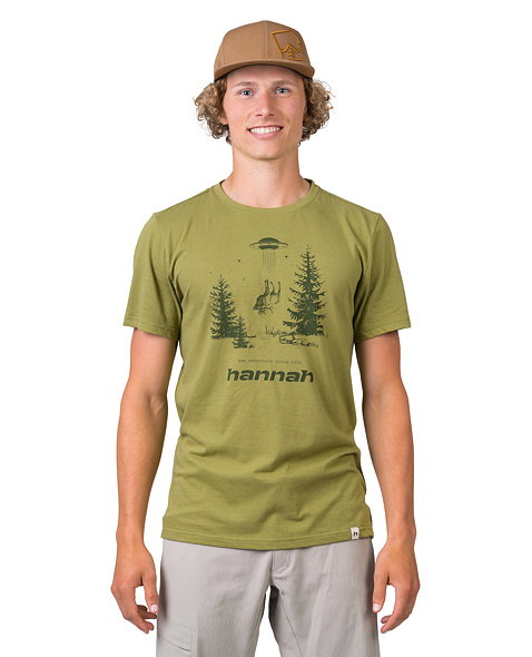 T-shirt Hannah Fred Men, green olive