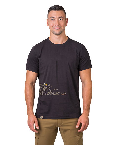 T-shirt Hannah Skatch Men, black bean