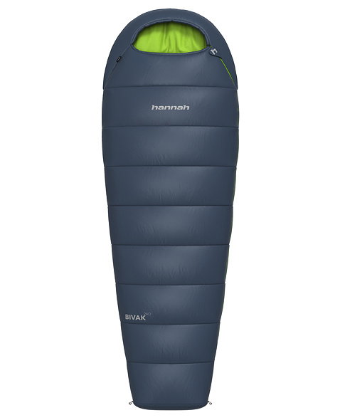 Sleepingbag HANNAH CAMPING BIVAK 240 Uni, midnight navy/lime green II