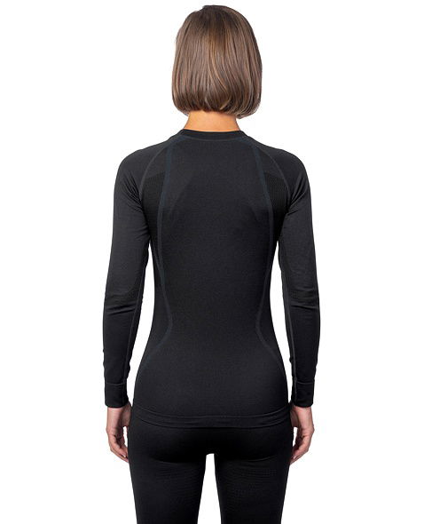 Dámské funkční termoprádlo HANNAH THERMO ACTIVE TS L/S W, anthracite