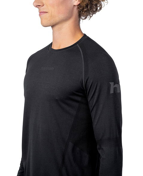 Base Layer Long Sleeve Hannah Active TS L/S Men, anthracite