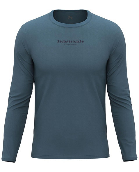 T-shirt HANNAH BINE L/S Men, anthracite