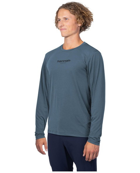 T-shirt HANNAH BINE L/S Men, anthracite
