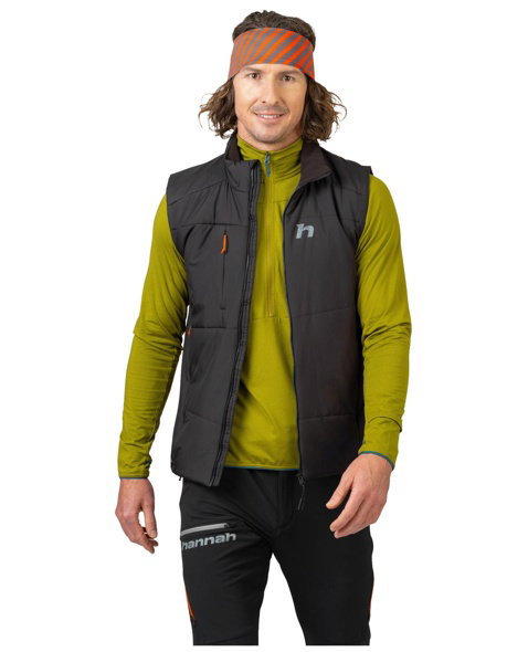 Pánska vesta HANNAH DEYN VEST, anthracite