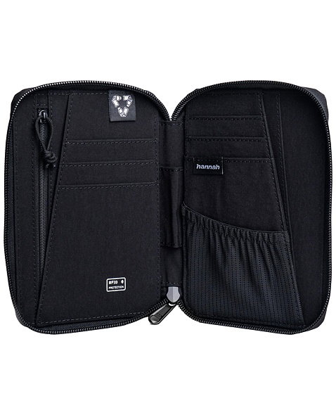 Peňaženka HANNAH CAMPING WEALTHY Uni, anthracite
