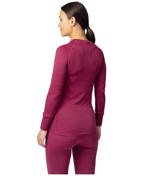 Dámské funkční triko HANNAH ACTIVE TS L/S, beaujolais