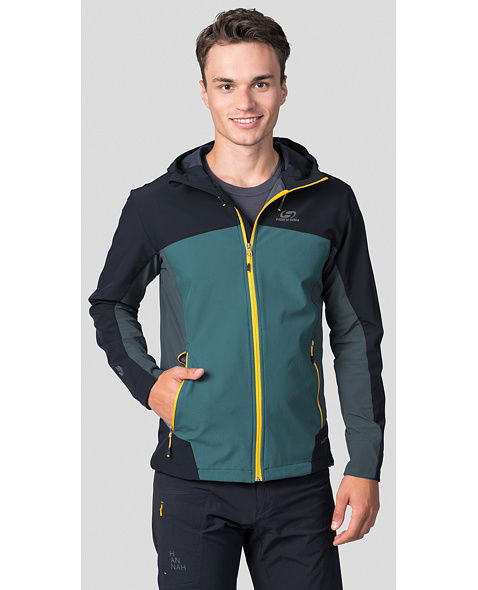 Pánská bunda HANNAH CARSTEN, anthracite/hydro