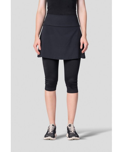 Dámska sukňa s nohavičkou HANNAH RELAY SKIRT, anthracite