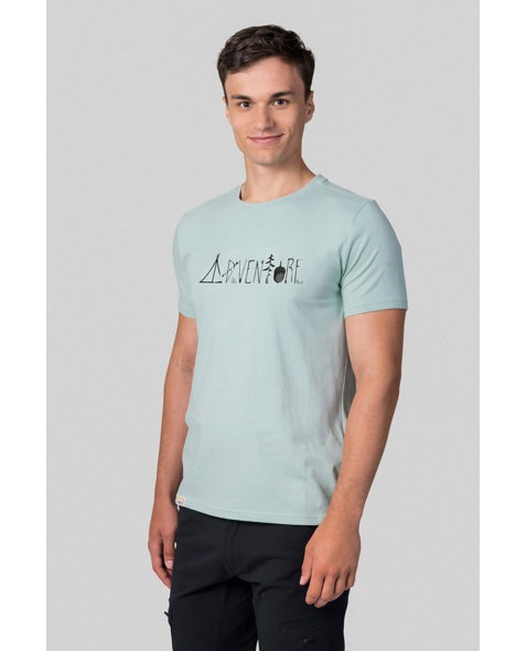 Tričko - krátky rukáv HANNAH MIKO Man, harbor gray