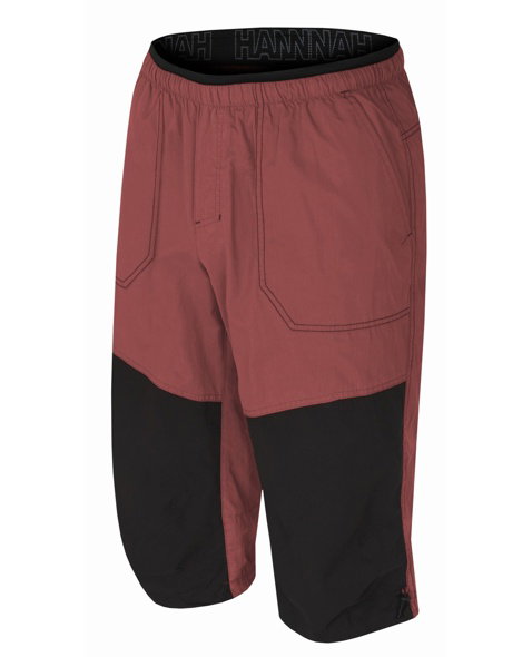 Pánské 3/4 kalhoty HANNAH HUG, marsala/anthracite